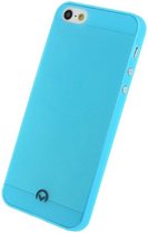 Apple iPhone 5/5s/SE Hoesje - Mobilize - Gelly Serie - TPU Backcover - Neon Blue - Hoesje Geschikt Voor Apple iPhone 5/5s/SE