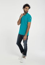 J&JOY - Poloshirt Mannen 31 Bright Basics Turquoise
