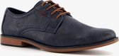 Emilio Salvatini heren veterschoenen - Blauw - Maat 42