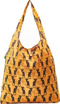 XX _ Eco Chic - Foldaway Shopper - A03MD -  Mustard - Le Chat Noir