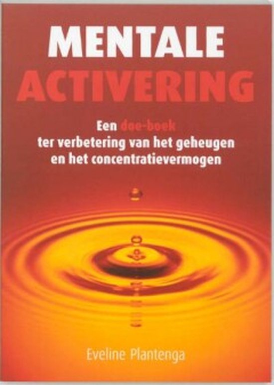 Cover van het boek 'Mentale activering' van Eveline Plantenga