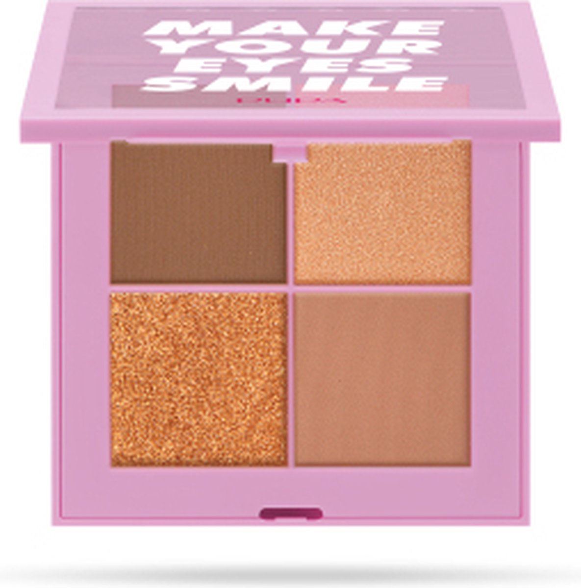 Goedkoopste PUPA Milano Enjoy! Make your Eyes Smile Palette oogschaduw 001 Smile in Brown 6 g Mat, Metallic, Satijn