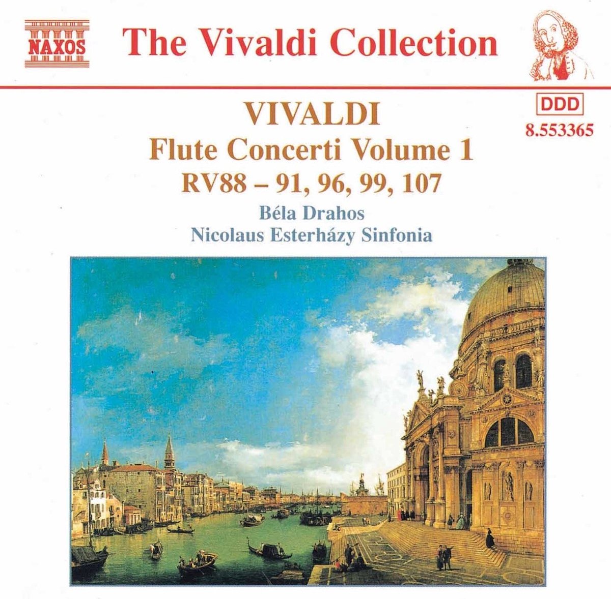 Bela Drahos - Vivaldi: Flute Concerti 1 (CD)