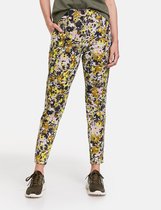 GERRY WEBER Dames Broek met bloemenprint