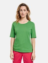 GERRY WEBER Dames Basic shirt van organic cotton