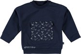 4President newborn baby jongens sweater Nate Dark Navy