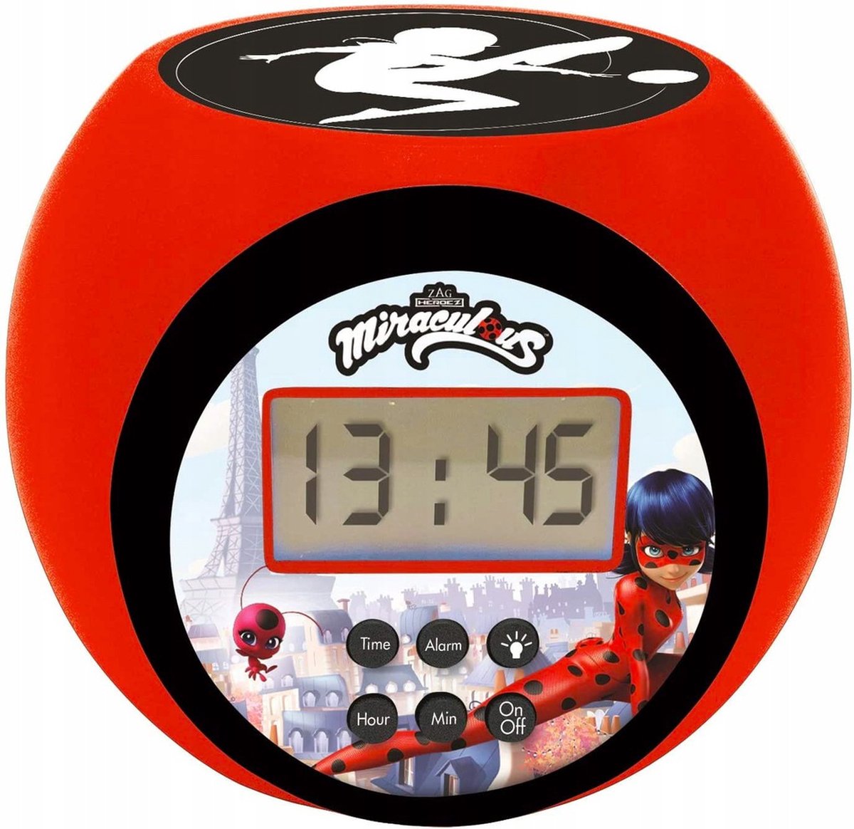 Miraculous Ladybug Projector wekker met timer
