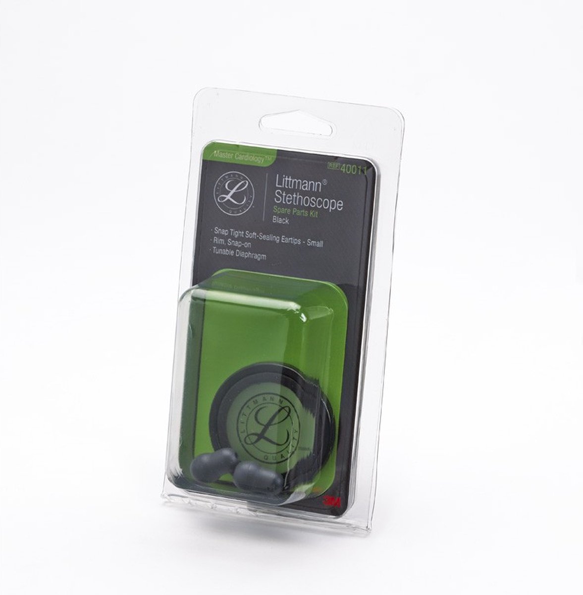 Goedkoopste Littmann Onderdelen Kit, Master Cardiology Kleur Zwart 3M
