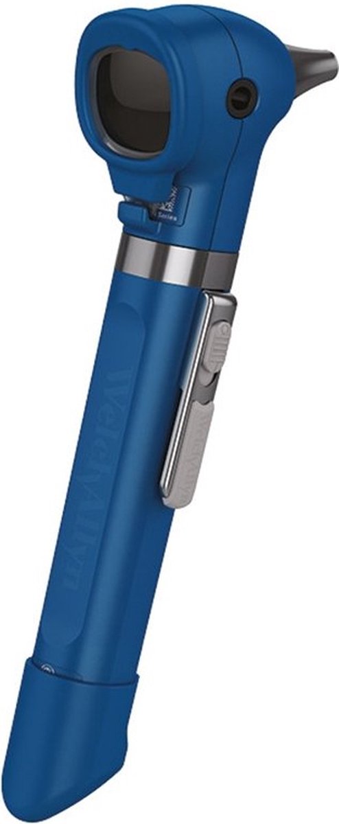 Welch Allyn Pocket 2,5 V LED Otoscoop Koningsblauw incl. Handvat