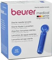 Beurer 100 steriele lancetten - Voor alle Beurer Bloedsuikermeters - Bloedglucosemeters