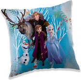 Disney Frozen Sierkussen - 40 x 40 cm - Blauw