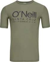 O'Neill - UV Zwemshirt voor heren - Cali Shortsleeve Skin - Deep Lichen Green - maat XL