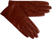 Otto Kessler Dames Glacé Handschoenen Brava Crimson | Maat 7.5