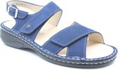 FinnComfort Linosa blauw nubuck dames sandaal