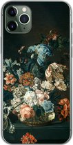 Coque iPhone 11 Pro Max - Nature morte aux fleurs - Maîtres anciens - Art - Siliconen