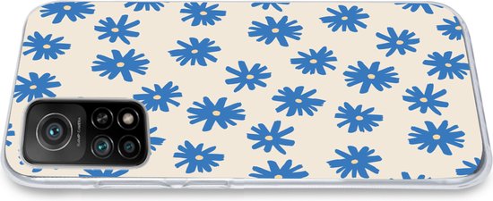 Coque Xiaomi Mi 10T 5G - Bloem - Motif - Minimalisme - Siliconen