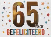 Kaart - Daisy - 65 jaar gefeliciteerd - DSY031