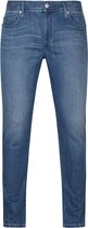 Alberto - Denim Jeans Blauw - Maat W 31 - L 34 - Slim-fit