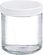 Labshop - Breedhals potten Wheaton - 125 milliliter