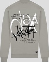 JORCUSTOM Future Sweater - Grijs - Volwassenen - Maat XS
