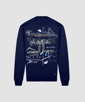 JORCUSTOM Artist Sweater - Navy - Volwassenen - Maat XL