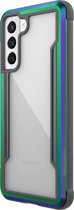 Raptic Shield Pro Samsung Galaxy S21 Hoesje Militair Getest Iridescent