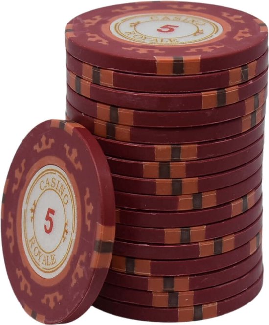 Thumbnail van een extra afbeelding van het spel Proefsetje Casino Royale Chips