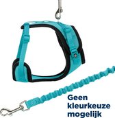 Trixie kattentuig mesh y-vorm met elastische riem (36-60X100 CM)