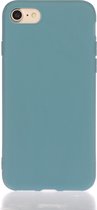 Apple iPhone SE (2020) Hoesje - Mobigear - Color Serie - TPU Backcover - Turquoise - Hoesje Geschikt Voor Apple iPhone SE (2020)