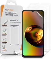 kwmobile 6x screenprotector voor Samsung Galaxy A12 - beschermende folie voor smartphone