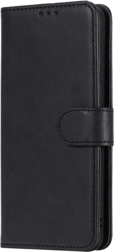 Mobigear Telefoonhoesje geschikt voor Samsung Galaxy S20 Hoesje | Mobigear Premium Bookcase Portemonnee | Pasjeshouder voor 3 Pasjes | Telefoonhoesje voor Pinpas / OV Kaart / Rijbewijs - Zwart