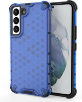 ShockProof Back Cover - Samsung Galaxy S22 Hoesje - Blauw