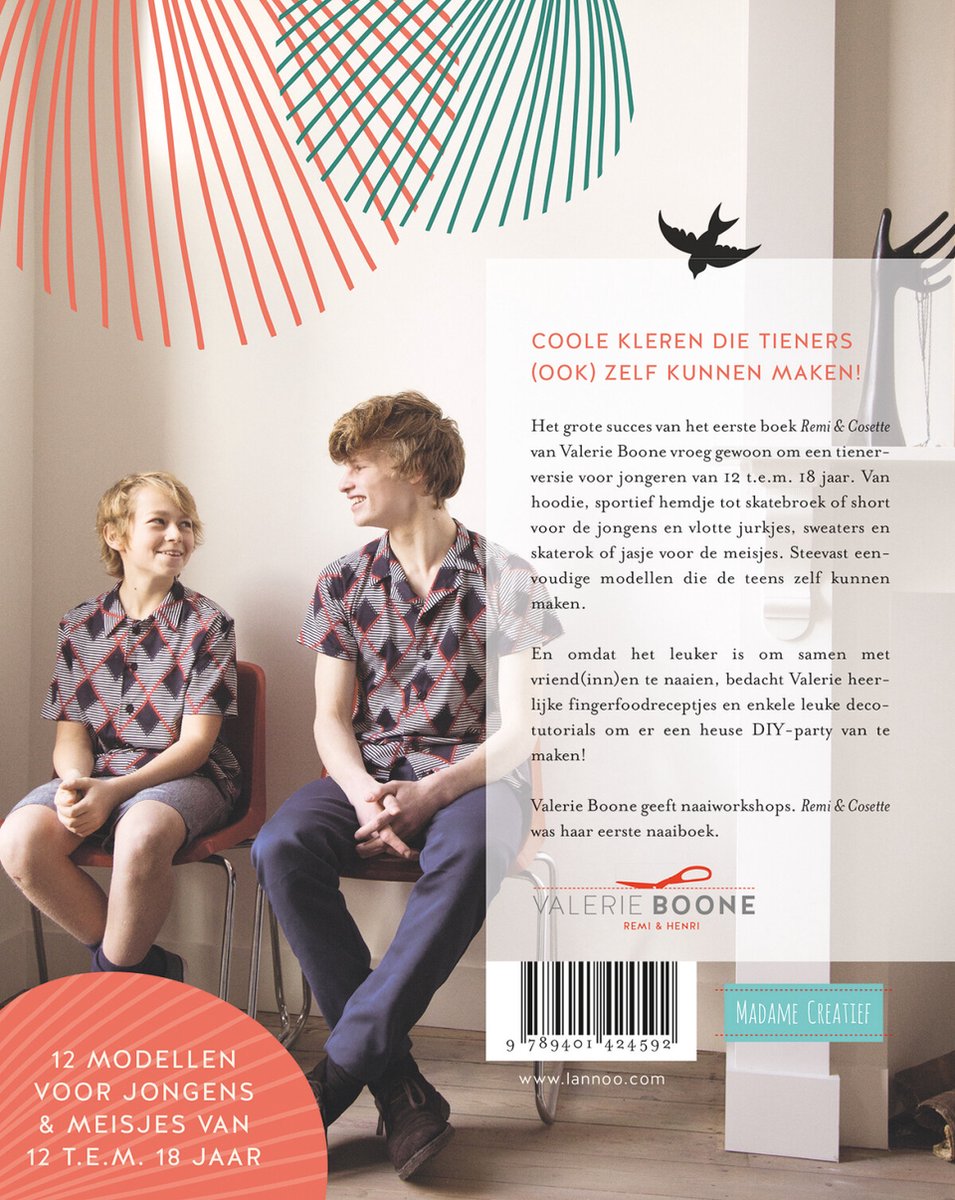 Remi & Cosette for teens - back cover