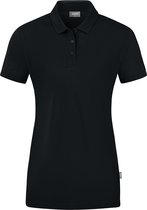 Jako Doubletex Polo Dames - Zwart | Maat: 38