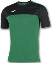 Joma Winner Shirt Korte Mouw Heren - Groen / Zwart | Maat: S