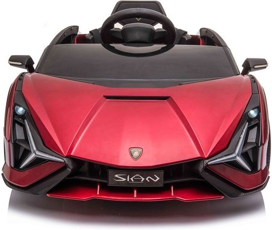 Voiture électrique pour enfants Lamborghini Sian Red 12V avec télécommande  pneus EVA... | bol.com