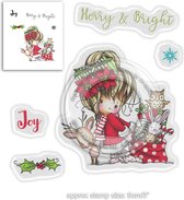 Winnie Merry & Bright Clear Stamps (PD7965)