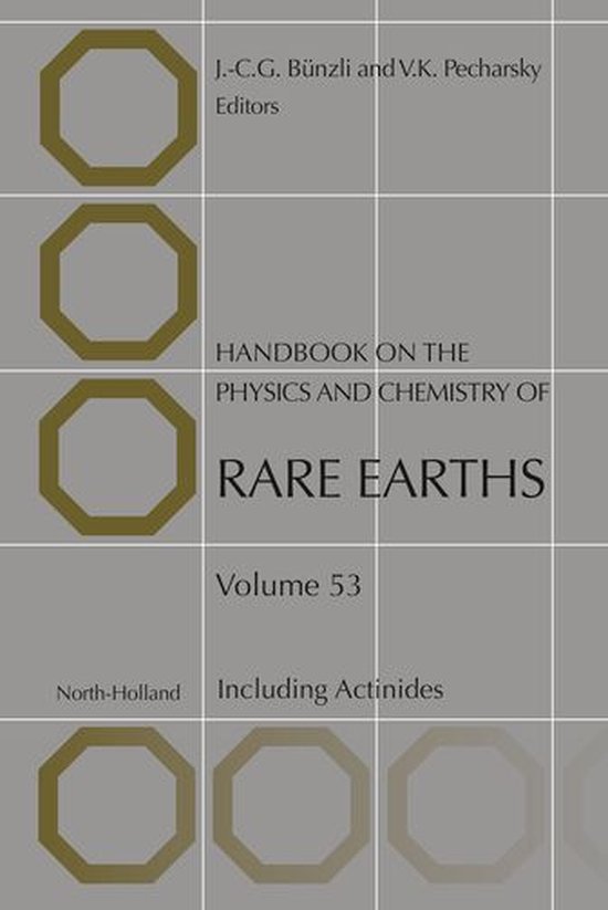 Handbook on the Physics and Chemistry of Rare Earths 53 - Ha ... - cover