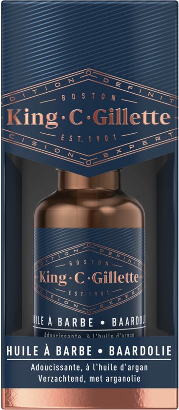 King C. Gillette Baardolie Set