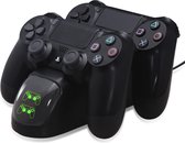 BEBONCOOL PS4-controlleroplader voor Sony PlayStation 4-controller met dubbele oplader