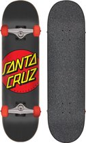 Santa Cruz Classic Dot 8.0 Black skateboard