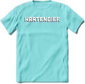 Hartendief - Valentijn T-Shirt | Grappig Valentijnsdag Cadeautje voor Hem en Haar | Dames - Heren - Unisex | Kleding Cadeau | - Licht Blauw - M
