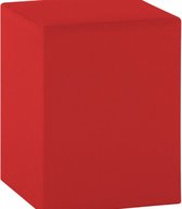 Beddenreus hocker Colorado Denver - 35 x 45 x 35 cm - rood