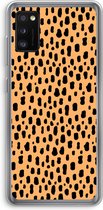 CaseCompany® - Galaxy A41 hoesje - Panter - Soft Case / Cover - Bescherming aan alle Kanten - Zijkanten Transparant - Bescherming Over de Schermrand - Back Cover