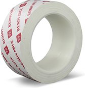 Stucloper Tape, Waterproof, Verwijderbaar, Removable, PVC, 50mm x 33M, Wit, Handscheurbaar, Per stuk