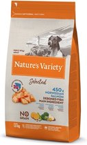 1,5 kg Natures variety selected adult mini norwegian salmon hondenvoer