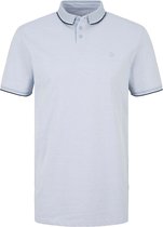 TOM TAILOR polo with rib details Heren Poloshirt - Maat XXL