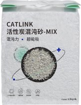 Catlink Mixed - Klontvormende kattenbakvulling met Tofu - Anti-geurtjes - stofvrij - Zuinig in gebruik - Inhoud 3,2kg
