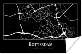 Poster Rotterdam - Kaart - Stadskaart - Plattegrond - 60x40 cm