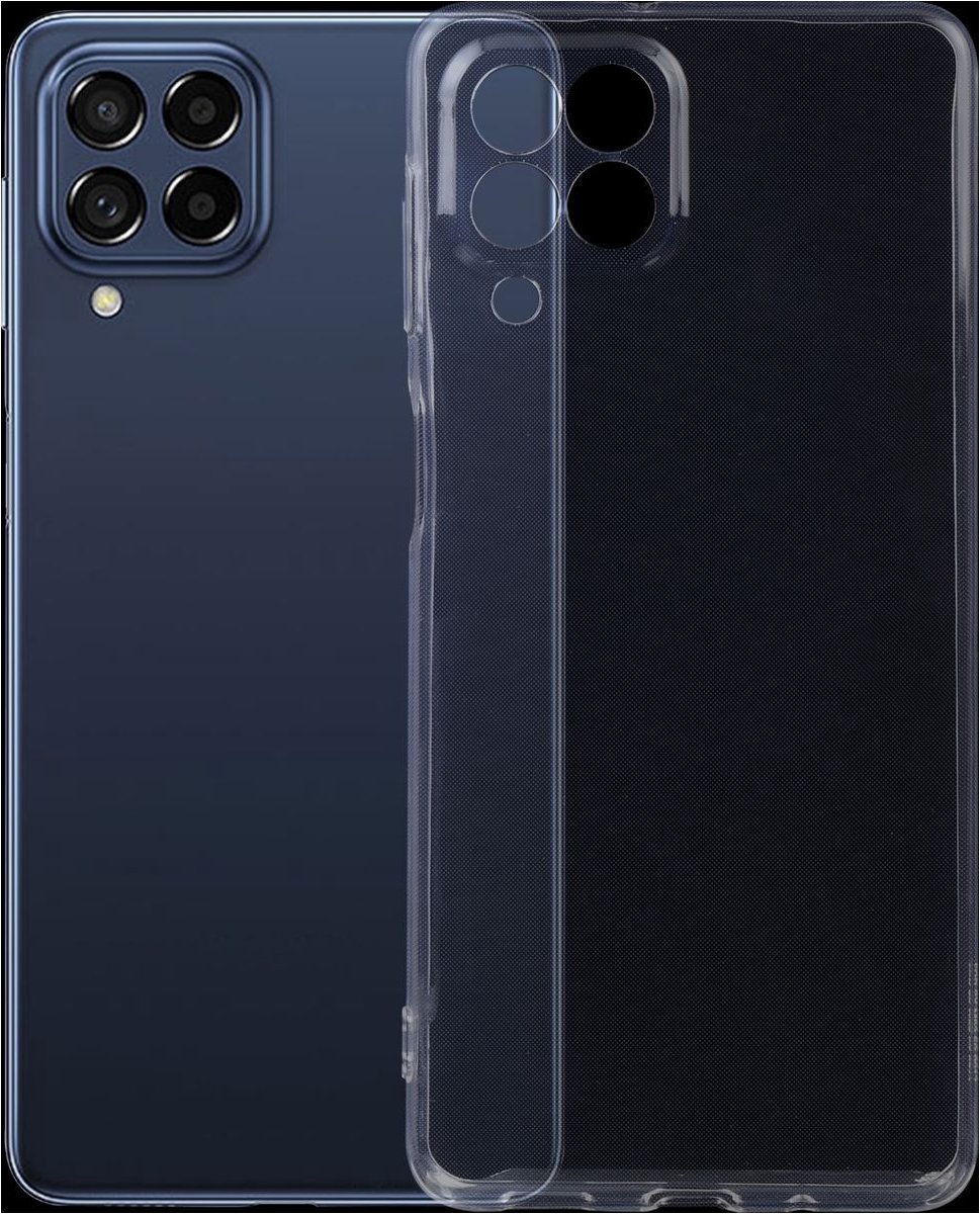 Mobigear Doorzichtig Hoesje geschikt voor Samsung Galaxy M53 Telefoonhoesje Flexibel TPU Extra Dun | Mobigear Ultra Thin Backcover | Doorzichtig Telefoonhoesje Galaxy M53 | Galaxy M53 Case | Back Cover - Transparant
